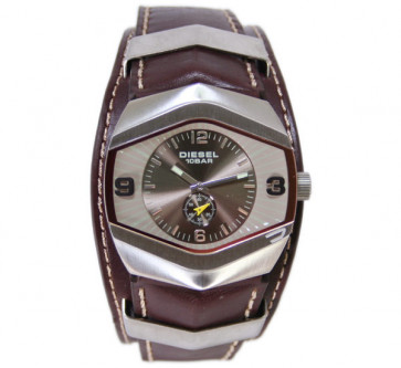 Bracelet de montre Diesel DZ4072 Cuir Brun 26mm