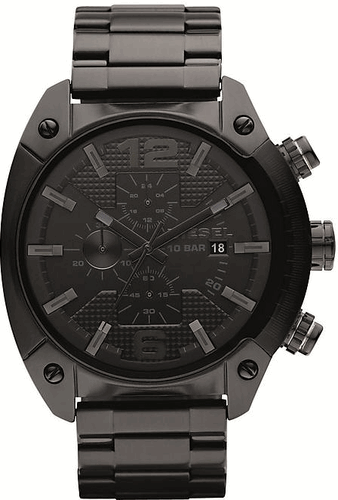 Diesel bracelet de montre DZ4223 Métal Noir 24mm 
