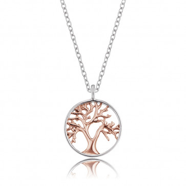 Engelsrufer ERN-LILTREE-BICOR Ketting Zilver Dames