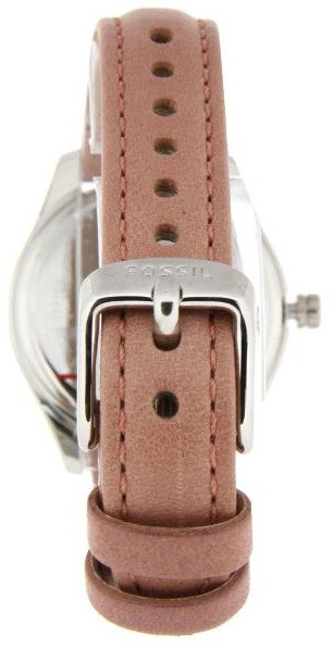 Fossil bracelet de montre ES3024 Cuir Rose 14mm + coutures défaut