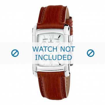 Festina bracelet de montre F16101-1 Cuir Cognac + coutures défaut