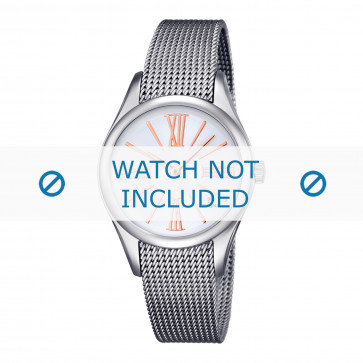 Festina bracelet de montre F16962-1 / F16962-2 Métal Argent 16mm