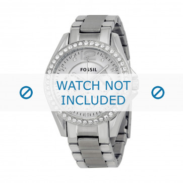Fossil bracelet de montre ES3202 Push pin  Métal Argent 18mm