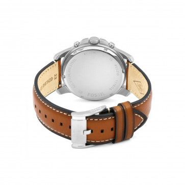 Bracelet de montre Fossil FS5210 Cuir Brun 22mm