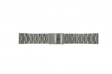 Fossil bracelet de montre FS4662 / 12XXXX / 25XXXX Métal Gris anthracite 24mm