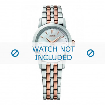 Hugo Boss bracelet de montre HB-194-3-14-2551 / HB1502344 Métal Bicolore
