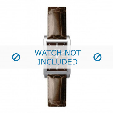 Bracelet de montre Hugo Boss HB-22-3-14-2009 Cuir Brun 12mm