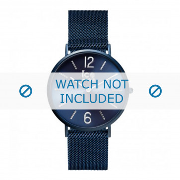 Ice Watch bracelet de montre 012712 / 012713 Métal Bleu 20mm