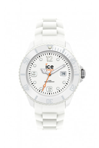Bracelet de montre Ice Watch SI.WE.B.S.09 / 004978 Caoutchouc Blanc 22mm