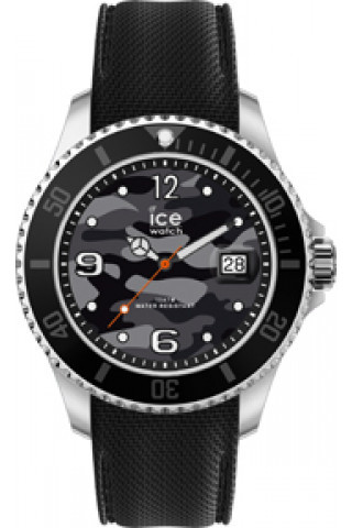 Bracelet de montre Ice Watch 017328 / IW017328 Caoutchouc Noir