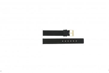 Bracelet de montre Danish Design DD16 / IV12Q937 Cuir Noir 16mm