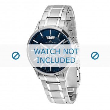 Jacques Lemans bracelet de montre 1-1542I Métal Argent