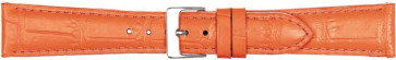 Bracelet de montre Poletto 454.14.18 Cuir Orange 18mm