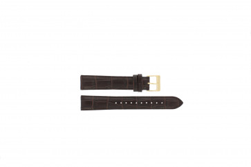 Bracelet de montre Lorus VX32-X383 / RXD68EX9 / RR028X Cuir Brun 18mm