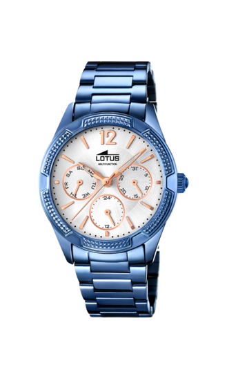 Bracelet de montre Lotus 18248/1 Acier Bleu