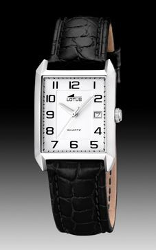 Bracelet de montre Lotus 15625.1 Cuir Noir