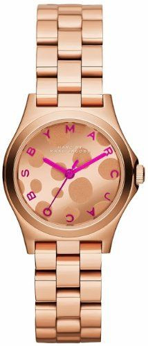 Bracelet de montre Marc by Marc Jacobs MBM3271 Acier inoxydable Rosé 16mm