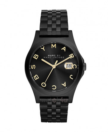 Bracelet de montre Marc by Marc Jacobs MBM3354 Acier Noir 18mm