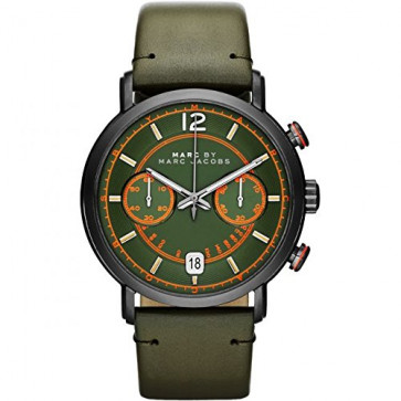 Bracelet de montre Marc by Marc Jacobs MBM5067 Cuir Vert 22mm