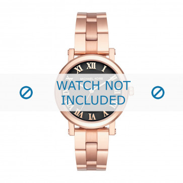 Michael Kors bracelet de montre MK3585 Métal Rosé 18mm