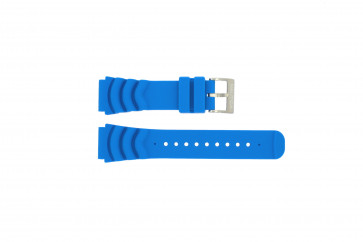 Nautica bracelet de montre A18631 En caoutchouc Bleu clair 22mm 