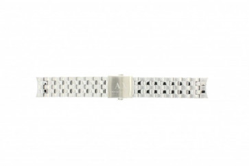 Armani bracelet de montre AX-2158 Métal Argent 22mm