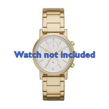 DKNY bracelet de montre NY-2275 Métal Or (rosée) 20mm 