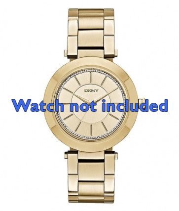 DKNY bracelet de montre NY-2286 Métal Or (dorée) 18mm 