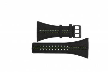 Bracelet de montre Police PL13497JSB.02 / GR Cuir Noir 44mm