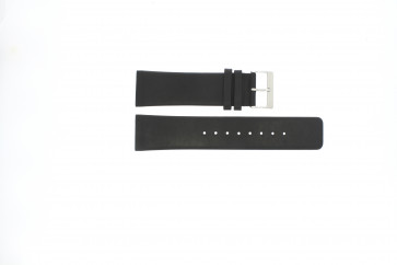 Skagen bracelet de montre 833XLSLB / 833XLSLN Cuir Noir 25mm