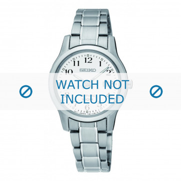 Seiko bracelet de montre SXDG89P1 / 7N82 0JK0 Métal Argent 14mm