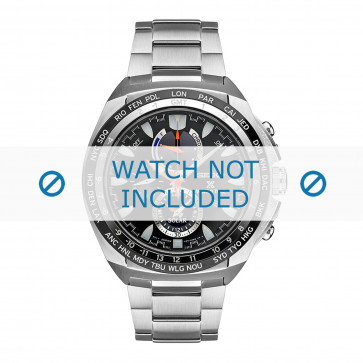Bracelet de montre Seiko V195-0AB0 / SSC485P1 / M0FP418J0 Acier 22mm