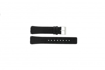Bracelet de montre Skagen 331XLSLB / Croc immitation Cuir croco Noir 20mm