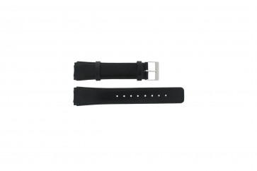 Skagen bracelet de montre 331XLSLB / 331XLSLC Cuir souple Noir 20mm