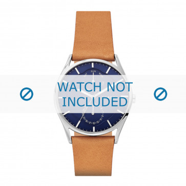 Bracelet de montre Skagen SKW6369 Cuir Cognac 21mm