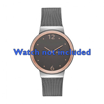 Bracelet de montre Skagen SKW2382 Milanais Gris 18mm