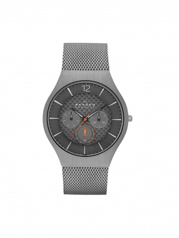 Bracelet de montre Skagen SKW6146 Milanais Gris anthracite 22mm