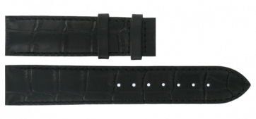 Tissot bracelet de montre T610014581 Cuir Noir 19mm