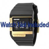 Bracelet de montre Diesel DZ7135 Caoutchouc Blanc 23mm