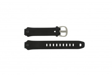 Timex bracelet de montre T5E901 Silicone Noir 16mm 