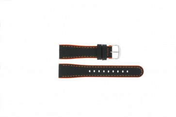 Timex bracelet de montre T2N428 Cuir Noir 22mm 