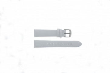 Timex bracelet de montre T2N791 Cuir Blanc 18mm 