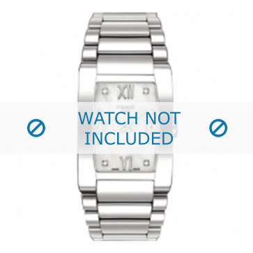 Bracelet de montre Tissot T007309 T-Trend / T605024874 Acier 15mm