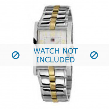 Tommy Hilfiger bracelet de montre TH-38-1-14-0688 - TH679000642 / 1710151 Métal Bicolore 21mm