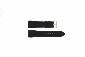 Bracelet de montre Tommy Hilfiger TH-113-1-96-1238 / TH1790854 Caoutchouc Noir 25mm