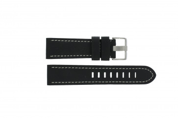 Bracelet de montre Prisma ZWST23 Cuir Noir 23mm