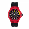 Bracelet de montre Ferrari SF101.1 / 0830006 / SF689300009 Caoutchouc Noir 22mm