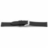 Bracelet de montre Universel H123 Cuir Noir 22mm