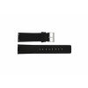 Bracelet de montre Skagen 233XXLSLB / SKW6105 Cuir Noir 23mm