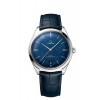Bracelet de montre Omega 43513402103001 Peau de crocodile Bleu 20mm